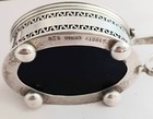 Gorham Sterling   Cobalt Pierced Mustard Pot
