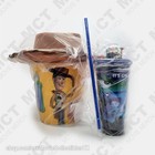 Toy Story 5 Woody Hat Tin Popcorn Bucket   Dome Character Cup Combo - Ships Now 