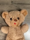 Vintage Eden Style Musical Teddy Bear Brown Plush Red Tongue Wind Up Toy Rare