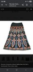 Peruvian Connection Malika Skirt Pima Cotton Boho Knit Aztec Xs