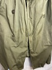 Vintage 1953 Us Army M-1950 Small Short Og 107 Wool Liner Military Trench Coat