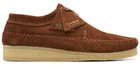 Clarks Originals Mens Weaver Oxfords Lace Up Shoes Cola Suede Brown 26165082
