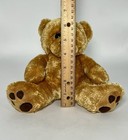 Aurora Plush Soft Cuddly Teddy Bear Silky Brown 9  Stuffed Animal