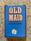 Vintage Old Maid Card Game Complete Instructions Card Included  Great Condition 