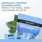 Neutrogena Makeup Remover Wipes  Daily Single Face Cleansing Towelettes  Makeup