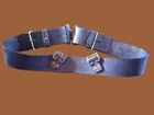 Wwii British Military Leather Combat Belt P-37 P-39 Early Wwii Version 