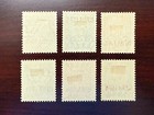  6  Montenegro Italian Occupation 1941 Scott  2n16-2n19  2n22-2n23 Mlh