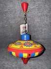 Schylling Little Tin Tops Spinning Toy Metal 2008