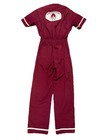 Vintage America West Airlines Uniform Coverall Jumpsuit Red Maroon Adult 36l