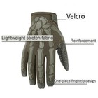 Skull Tactical Gloves Military Combat Shooting Touch Screen Full Finger Gloves