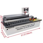 Woodworking Edge Bander Automatic Edge Banding Machine Edge Speed 0-6m min 110v