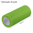 Tulle Rolls Fabric Spools 6  25 Yards Light Green For Wrapping Wedding