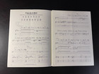 Super Clean The Beatles   Free As A Bird    1995 Sheet Music   John Lennon  3671