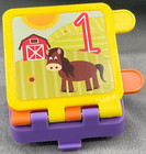 Evenflo Exersaucer Moovin Groovin Replacement Part Only Toy Flip Book Numbers