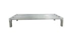 48  X 18  X 8  Aluminum Dunnage Rack Nsf Knock-down Storage Stand 1200 Lbs