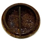 Vintage Clock Pin Back Pin Button Advertising