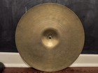 Vintage 1950s A Avedis Zildjian Small Stamp 18  Crash Ride Cymbal 1515g