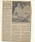 Joan Crawford 1960s Publicity Portrait Vintage 8x10 Photo W  Newspaper Clipping