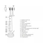 Philips Sonicare Diamondclean Smart 9500 Electric Toothbrush Handle Hx993b 993w