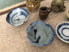 Mixed Lot Of Vintage And Antique German Dollhouse Miniature Pottery