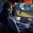 Gaming Headset For Pc  Ps4  Ps5  Xbox With 7 1 Surround Sound  Blue 