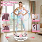 Lateral Stepper With Bands   Mat  Lcd Monitor - Home Cardio Workout Machine
