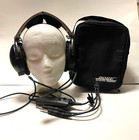 Two Pairs Of Bose A10 Avation Headset Model Ahx 32-01 Cases For Parts As Is