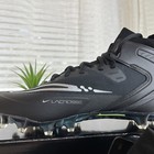 Nike Alpha Huarache Elite 8 Lax Lacrosse Black Cleats Cw4440-005 Men s Size 14