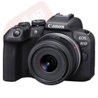 Canon Eos R10 Mirrorless Camera Body   3 Lens Kit 18-45mm   32gb   Flash   More