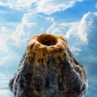 Aquarium Volcano Bubble Stone Fish Tank Decor Oxygen Air Stone Rock Ornament