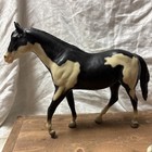 Breyer Mixed Lot Of 3 Black White Pinto Mare Foal Horses