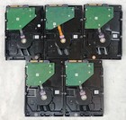  Lot Of 5 Seagate 3 5 Sata Hard Drives Total 6tb 2tb 1tb St2000vx007 St1000dm010