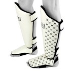 Fairtex Sp5 Shin Guards Muay Thai Boxing Mma Kickboxing Martial Arts White