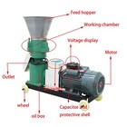3 Roller Farm Animal Feed Pelletizer 2 4 8mm Plate Feed Pellet Mill Machine 220v