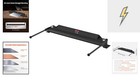 Sheet Metal Brake 30 In Box Pan Bending 18 Gauge 0-135 Degree Adjustable Black