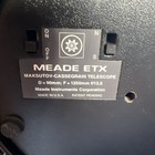 Meade Etx-90mm Ra Double Fork Mount Telescope W 880 Table Tripod  Works