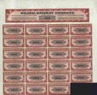 Brazil Railway 1910 Portland Maine Sao Paulo Brazil South America Preferred Shar