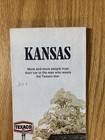 Texaco Map Kansas Wichita Overland Park Olathe 1972 Gas Oil Advertising