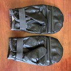 Everlast Leather Speed Bag Gloves  Sparring Black Excellent Boxing