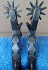 Vintage Silver iron Old Cowboy Horse Spurs
