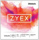 D addario Zyex Series Violin String Set 4 4 Size Medium  Aluminum D