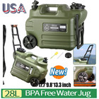 7 Gallon Water Jug camping Water Container  Bpa Free Portable Water Dispenser Us