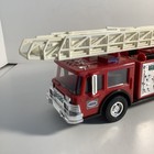 1986 Hess Toy Fire Truck Bank Extending Ladder With Lights - No Box