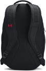 Under Armour Ua Hustle 5 0 Unisex Osfm 15  Laptop Backpack  Black black red