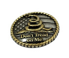Don t Tread On Me Concho American Flag Leathercraft Accessory