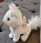 Aristocats Marie Plush White Cat Disney Store Toy Stuffed Animal 6  Vgu