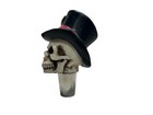 Skull Top Hat Bar Beer Tap Handle Bar