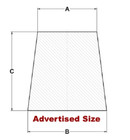 Cork Stopper Plug Round Tapered Style Crafts Fishing Lab Wine All Natural  3 16 