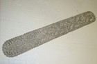 Vintage Luxury Sterling Silver Thread Atarah For Tallit     Heavy Wire Work