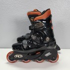     vintage Pair Used Baja Roller Derby Mens Size 8 Roller Blades Inline Skates